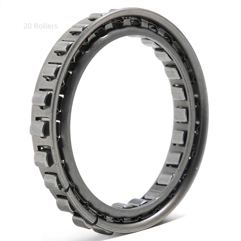 Yamaha 1800 1.8T FX FZR FZS One Way Clutch with 20 Rollers - Super Charger Drive Gear Bearing (Part# 010-131, 6S5-17800-10-00, 6ET-17800-00) - Perfect for Motorcycle Engine Repair & Performance Upgrades