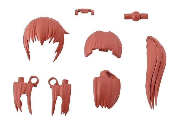 Bandai 30 Minutes Sisters 30MS Option Hair Style Parts Vol. 2 Accessory Kit (4-Piece Set) - Perfect for Customizing Anime Figures & Model Kits