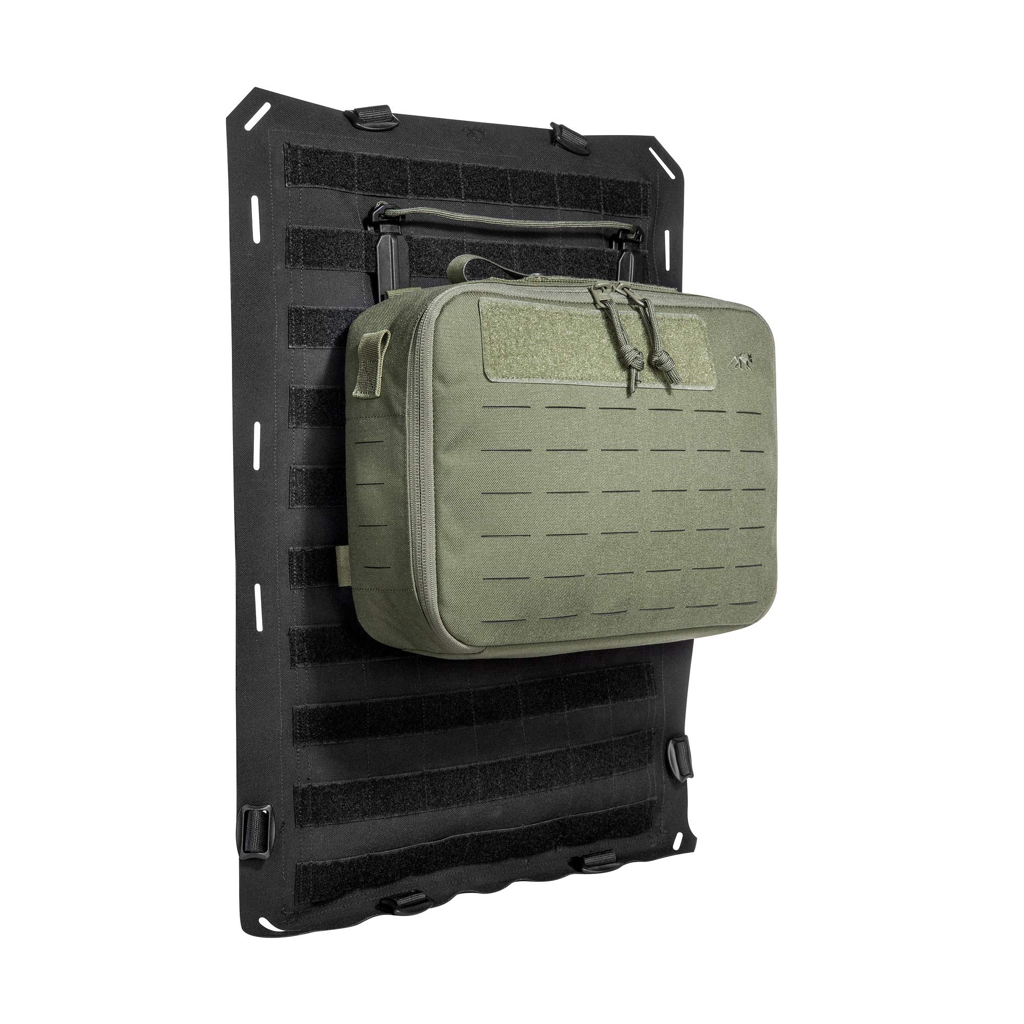 Tasmanian Tiger Modular Support Bag - Olive Green Tactical Backpack for Outdoor Adventures, Hiking & Military Use