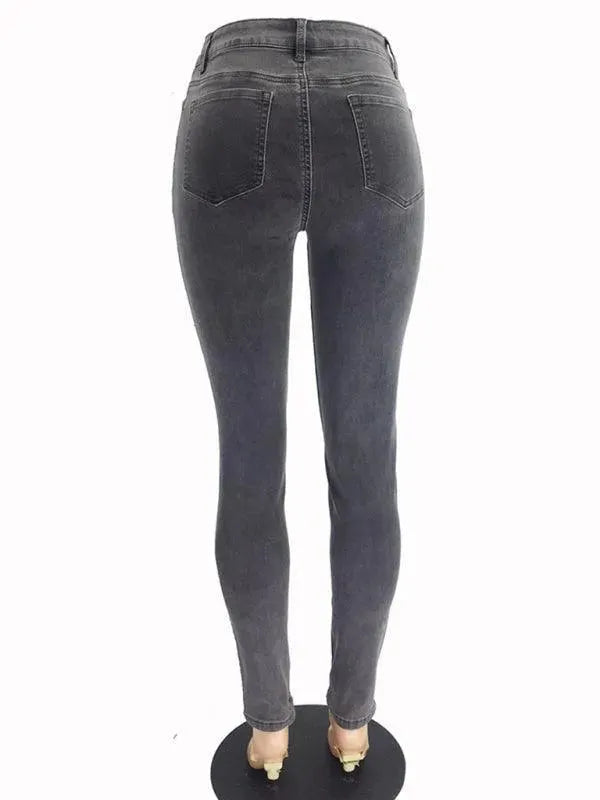 Women's High Waist Skinny Jeans - Slim Fit Stretch Denim Pants for Casual & Work Wear | Perfect for Everyday Outfits, Office, and Date Nights