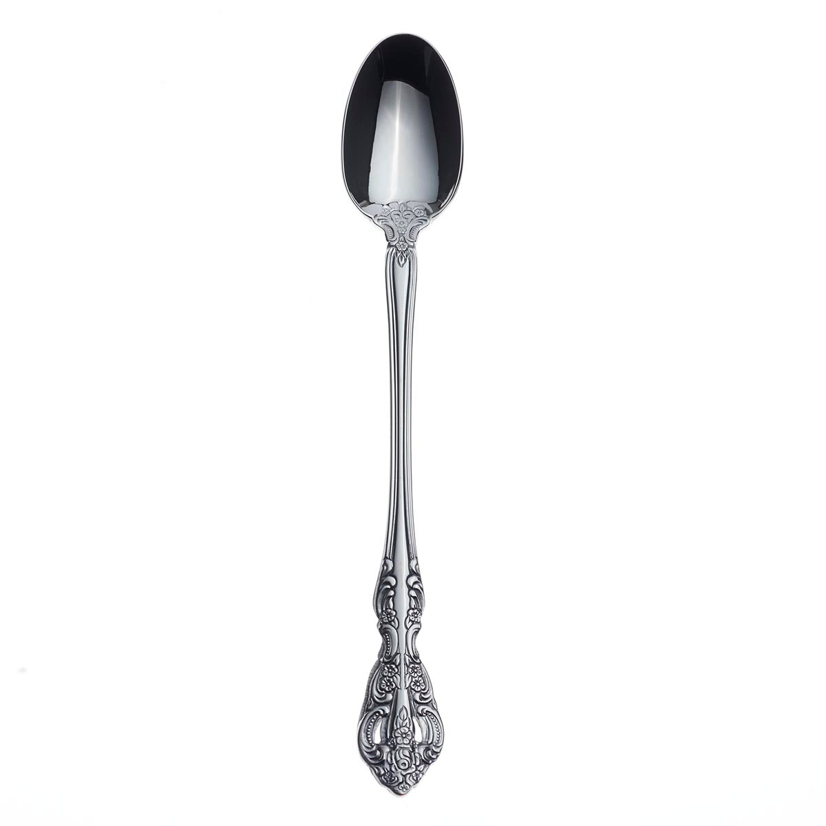 Michelangelo Stainless Steel Tall Drink Spoon - 12 Inch Long Iced Tea & Cocktail Stirring Spoon for Bar, Coffee, and Smoothies - Perfect for Mixing, Serving & Entertaining