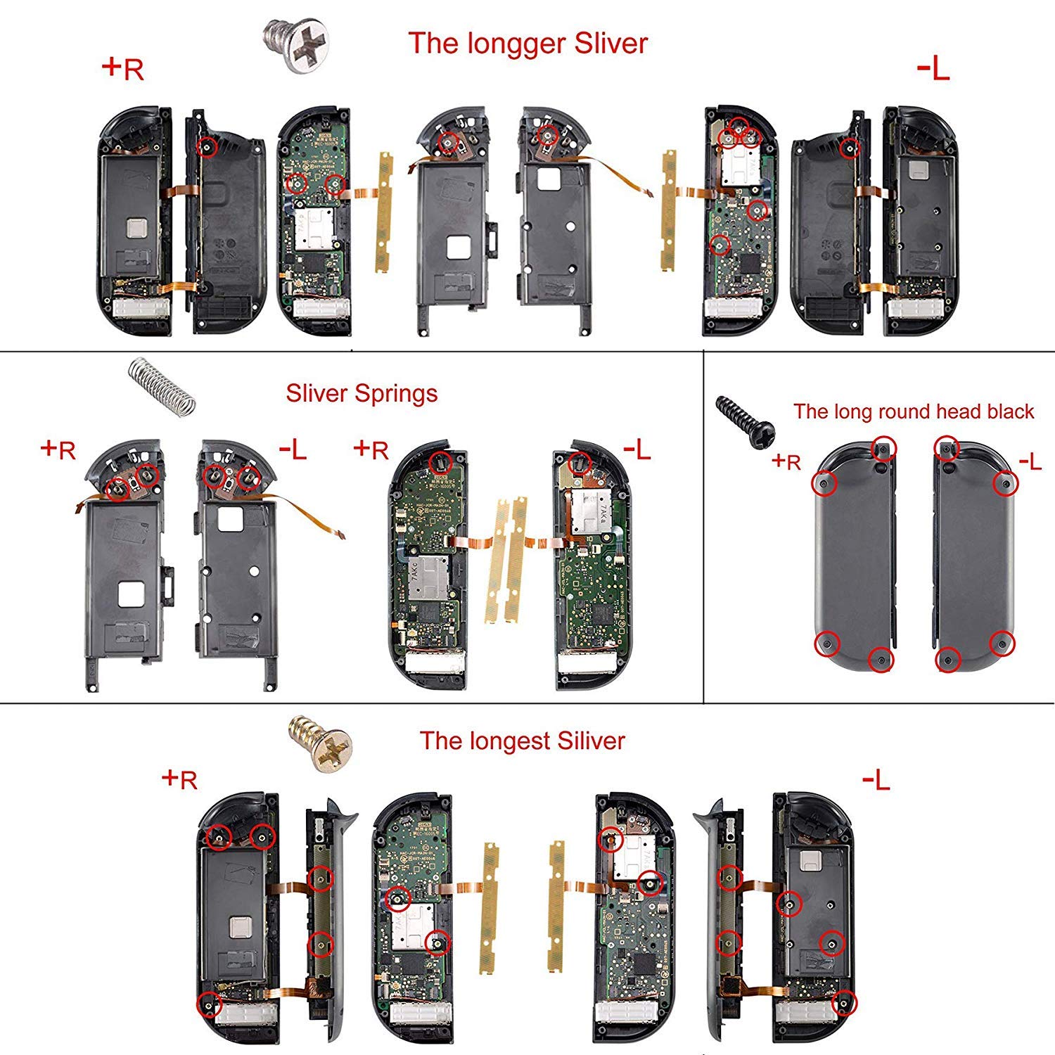 eXtremeRate Full Replacement Case for Nintendo Switch Joy-Con & Console - DIY Custom Shell, Buttons, Back Cover & Kickstand Set - Transparent Green - Perfect for Gaming, Modding & Personalization