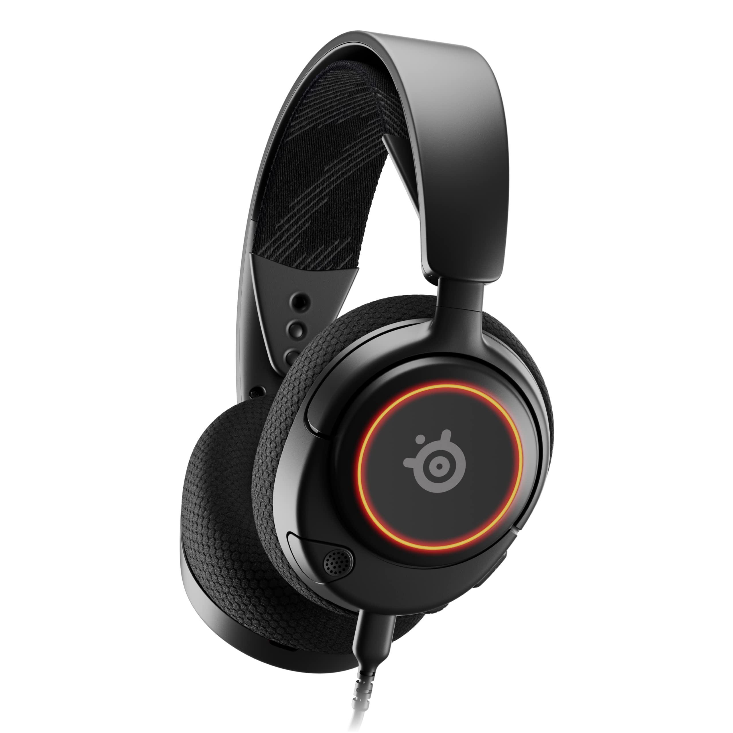 SteelSeries Arctis Nova 3 Wireless Gaming Headset with Signature Sound & ClearCast Gen 2 Mic - Compatible with PC, PS5, PS4, Xbox Series X|S, Nintendo Switch & Mobile - Perfect for Competitive Gaming & Streaming (Black)