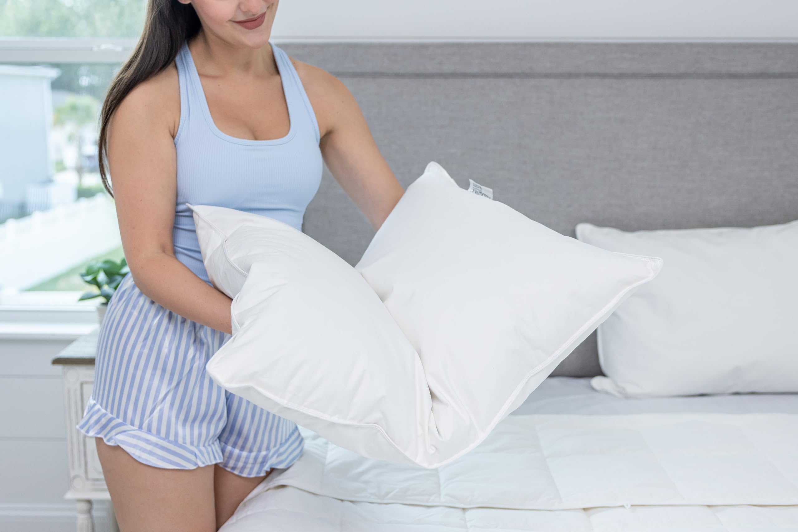 Restful Nights Supreme Conformance Pillow - Queen Size for Side, Back & Stomach Sleepers | Orthopedic Support for Neck & Shoulder Pain Relief | Ideal for Home, Travel & Office Use