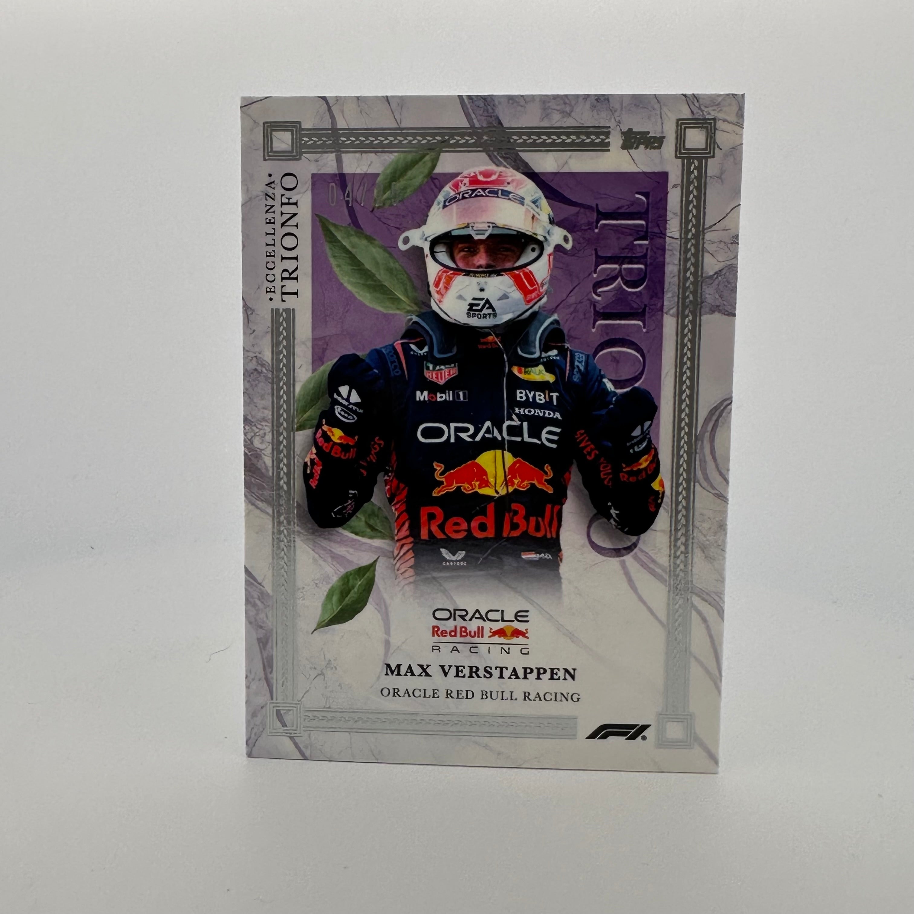 Max Verstappen 2023 Eccellenza Trionfo Purple 1/25 Scale Model - Perfect for F1 Racing Fans, Collectors & Home/Office Display