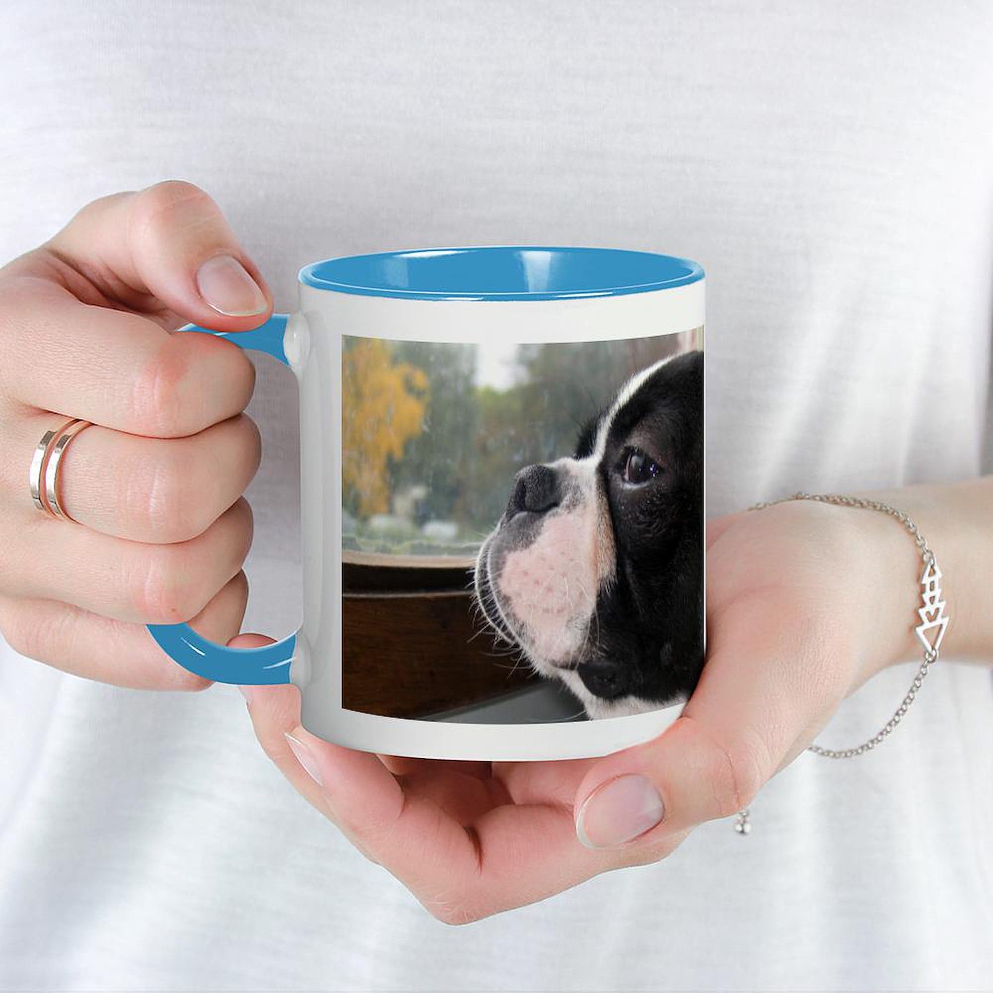 French Bulldog Ceramic Coffee Mug 11 oz (325 ml) - Perfect for Tea, Hot Chocolate & Office Use - Funny Dog Lover Gift Idea