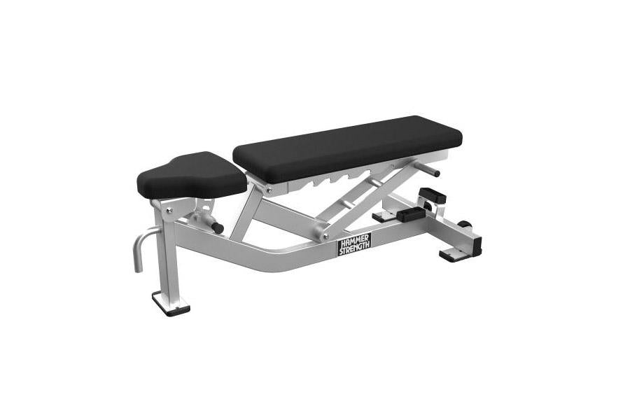 Hammer Strength Adjustable Weight Bench for Home Gym - Heavy Duty Workout Bench for Strength Training, Dumbbell Exercises & Full Body Workouts
