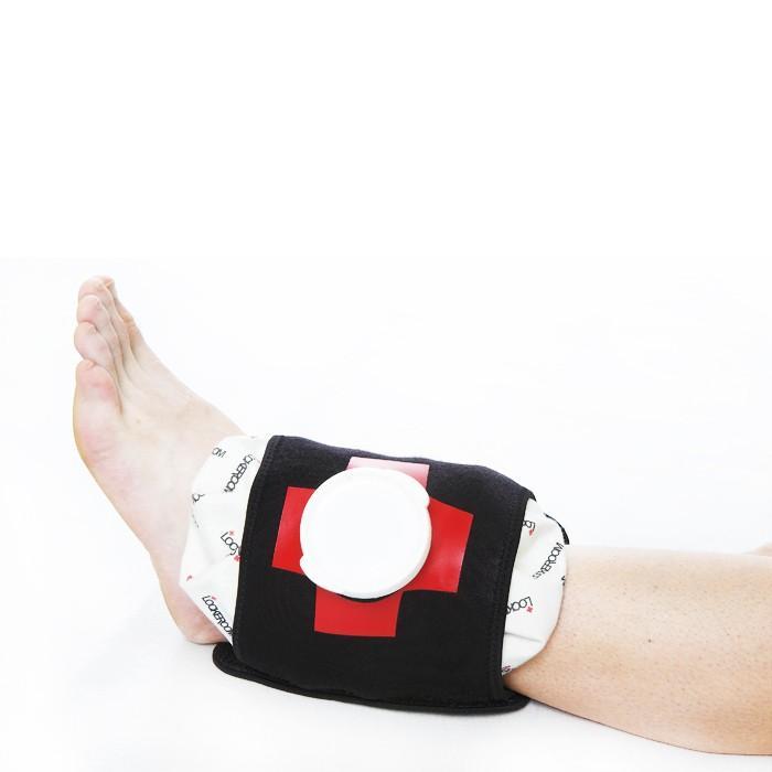 Lockeroom Ice Mate Reusable Ice Pack with Compression - Cold Therapy for Injuries, Muscle Pain Relief, Sports Recovery & First Aid