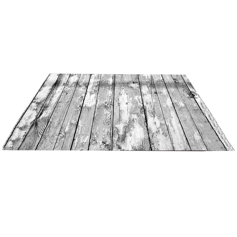 Vintage Wood Grain Area Rug - 4'x5'3