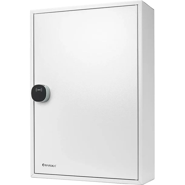 Barska CB13716 200 Position Key Storage Cabinet with RFID Lock - Secure Key Organizer for Home, Office & Commercial Use (Grey)