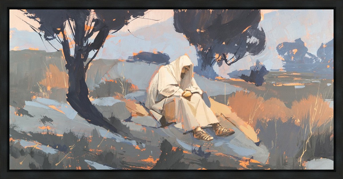 Humble Prayer Gallery Wrap Canvas - Inspirational Christian Wall Art for Home, Church & Office Decor - Perfect for Living Room, Bedroom & Prayer Space