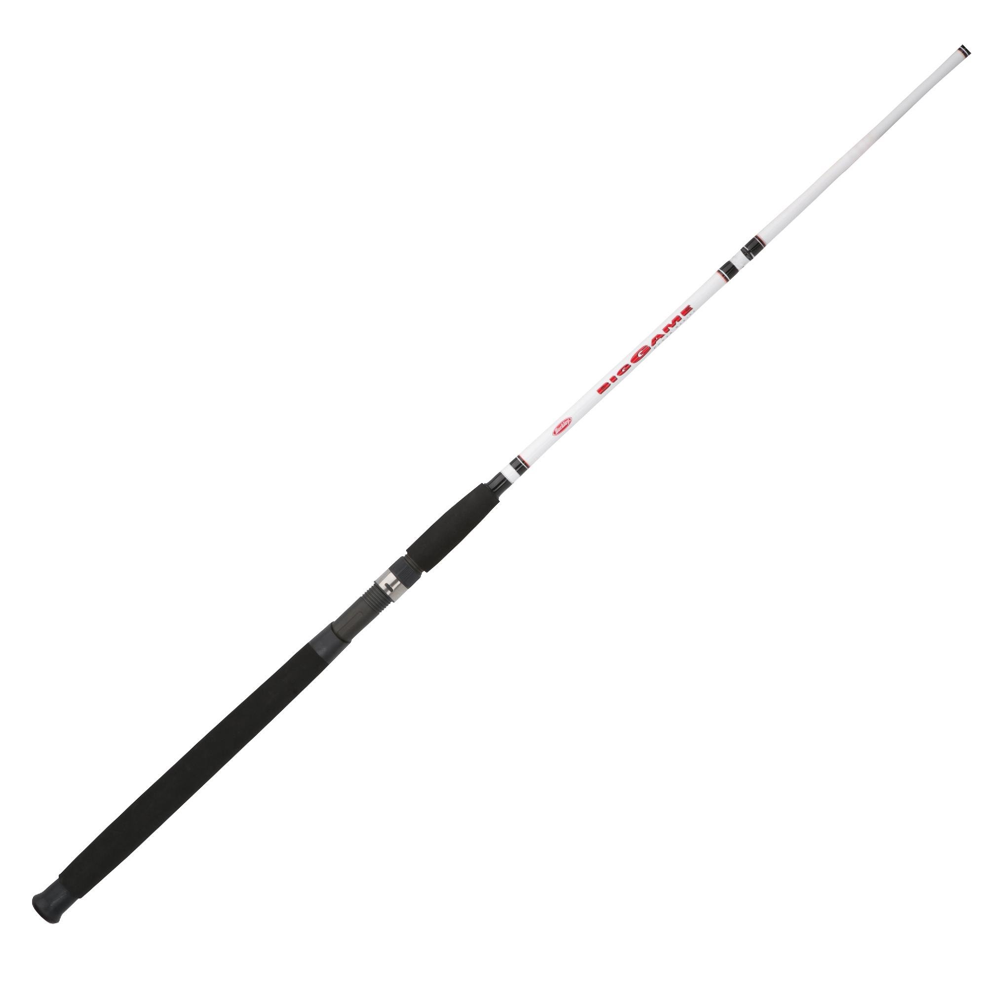 Berkley Big Game Casting Fishing Rod - Heavy Duty Saltwater & Freshwater Fishing Pole for Bass, Walleye, Pike | Ideal for Shore Fishing, Boat Angling & Tournament Use