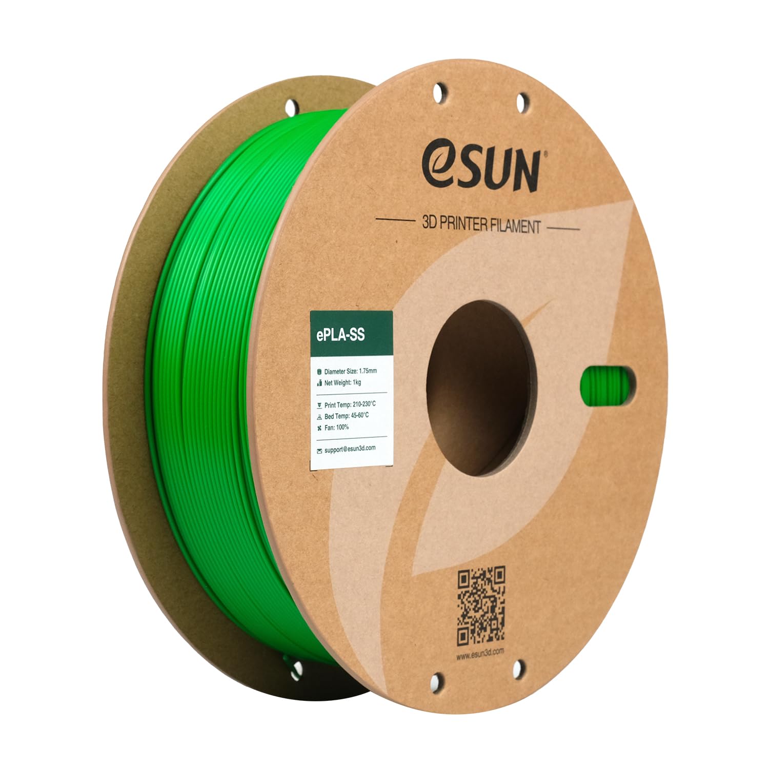 eSUN PLA Filament 1.75mm - High Speed 3D Printer Filament with +/- 0.02mm Dimensional Accuracy | 1kg Spool (2.2Lbs) | Fast Printing PLA Filament for Creality, Ender 3, Prusa | Perfect for DIY Projects, Prototyping & Home Decor