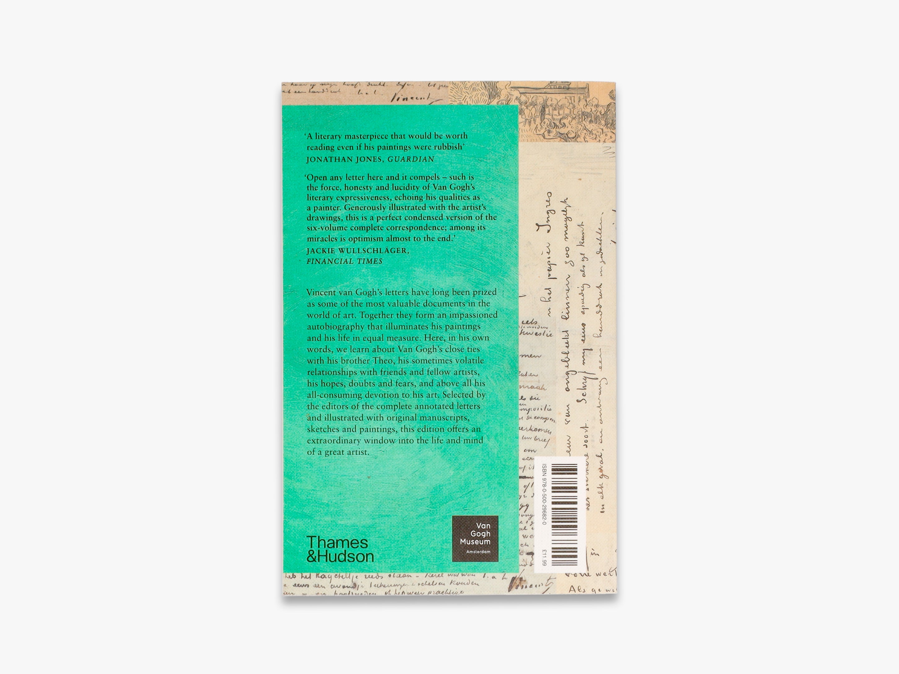 Vincent van Gogh: A Life in Letters - Biography & Art History Book for Van Gogh Fans, Perfect for Art Lovers, Students & Book Collectors | Great Gift for Birthday, Christmas & Art Enthusiasts