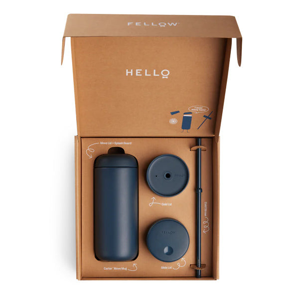 Fellow Carter 3-in-1 Insulated Travel Mug with Sip Lid - Leakproof Coffee Tumbler for Hot & Cold Drinks - Perfect for Commuting, Office & Outdoor Adventures