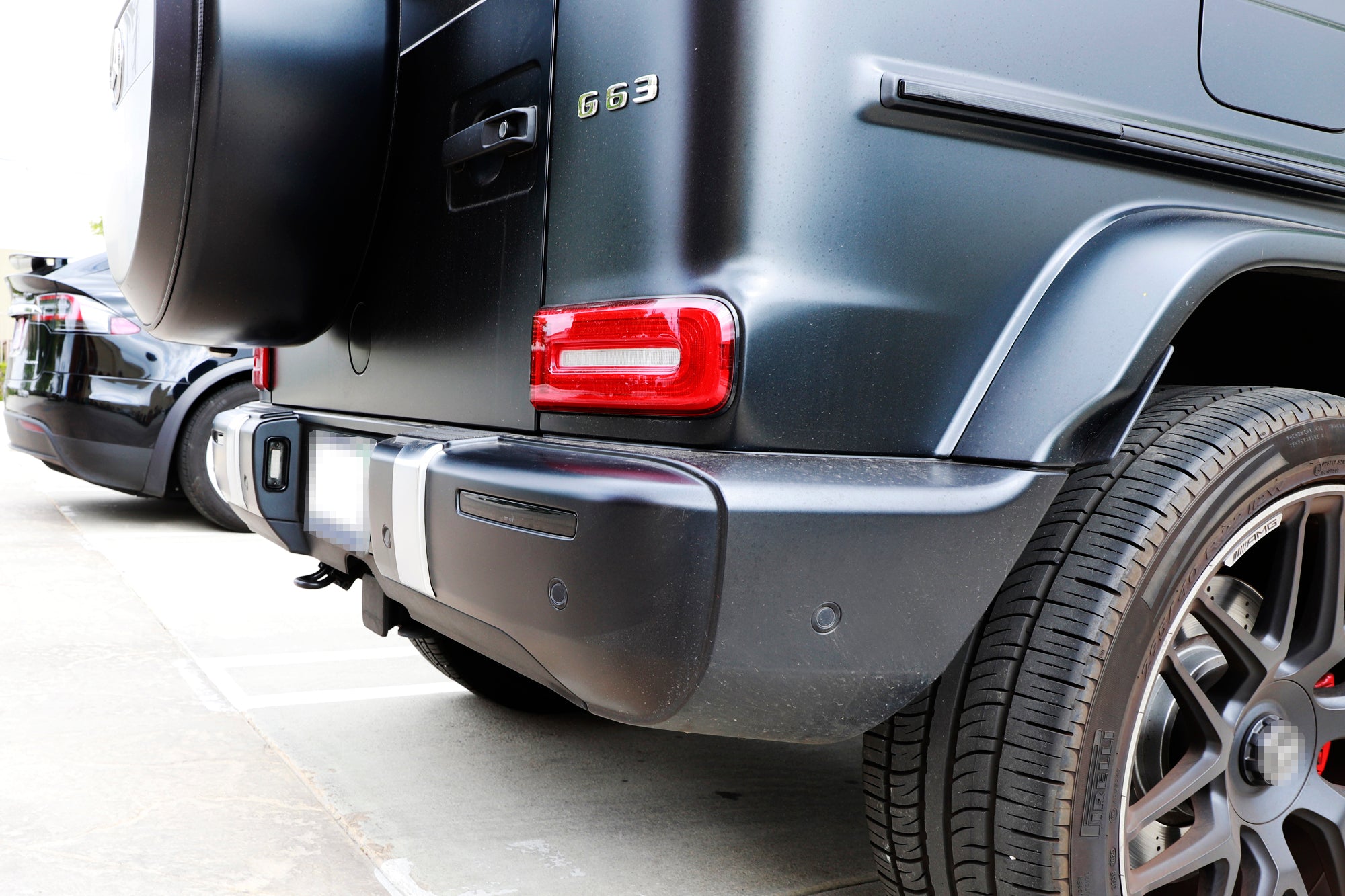 Smoked Black Rear Bumper Reflector Lenses Compatible with 2019-2023 Mercedes W463A G500 G550 G63 - Upgrade for Enhanced Visibility & Style | Perfect for Off-Roading & Night Driving