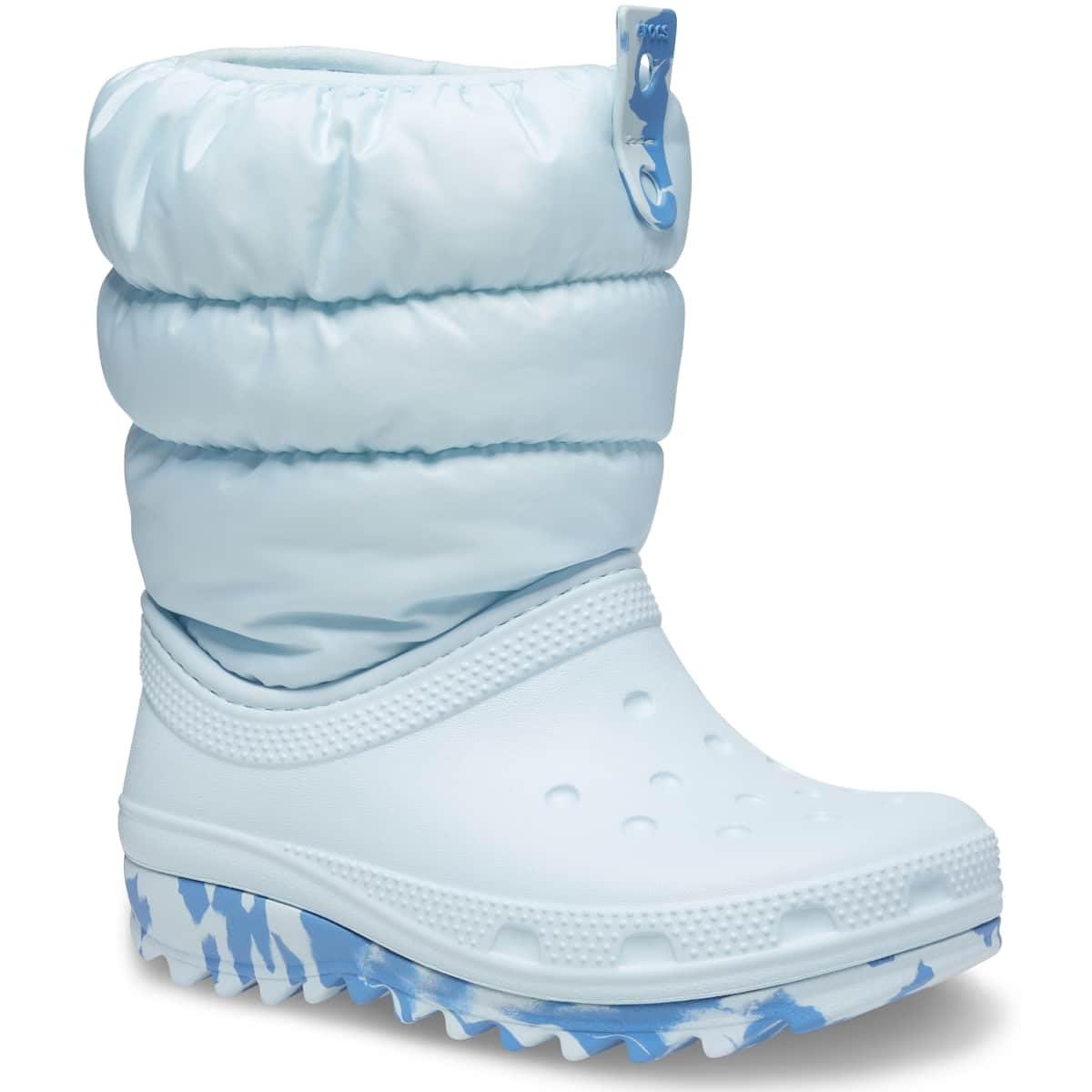 Crocs Kids' Classic Neo Puff Boot - Waterproof Winter Snow Boots for Boys & Girls - Perfect for Outdoor Play, Snow Days & Cold Weather Adventures