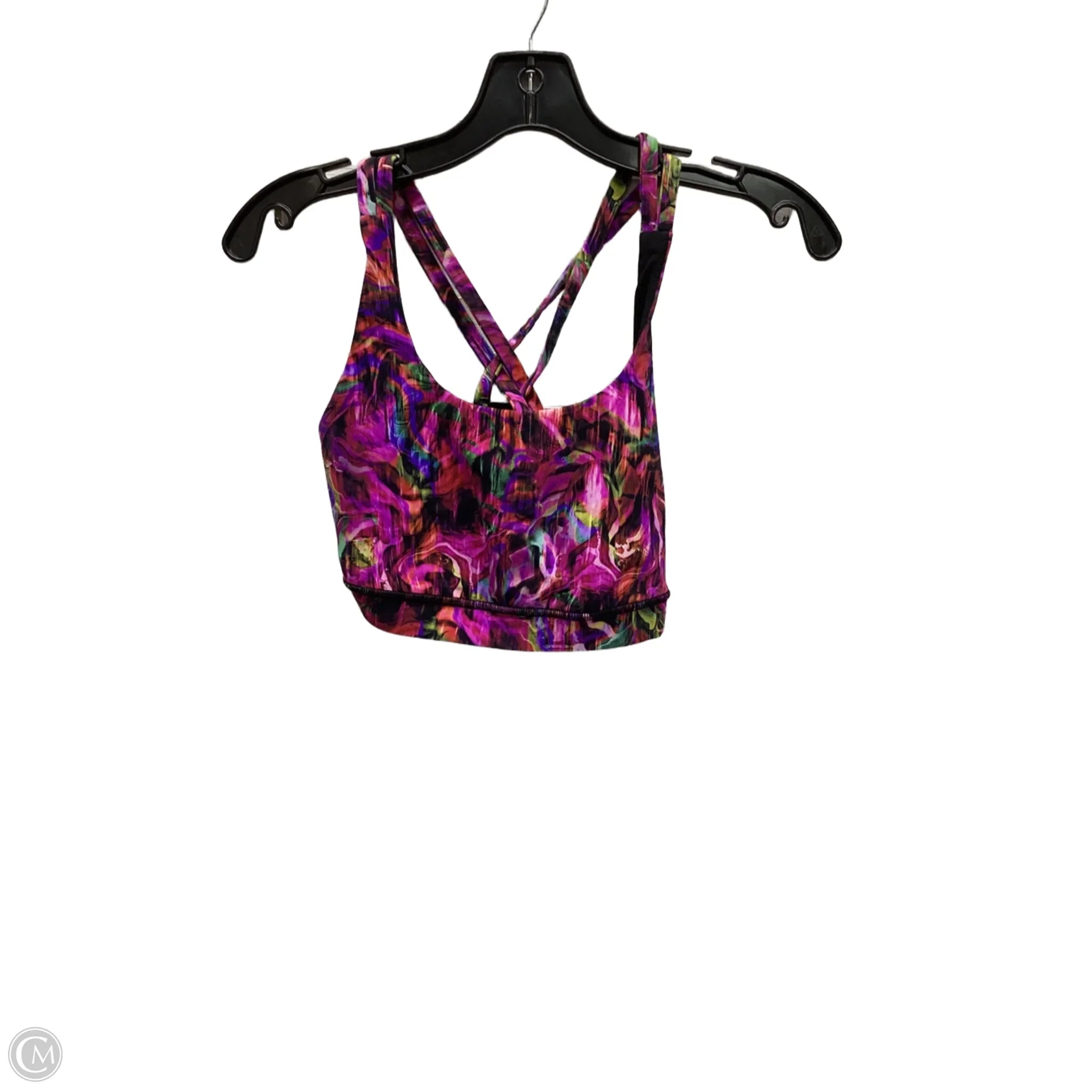 Lululemon Multi-Colored Athletic Bra - Size 6 | High-Impact Sports Bra for Running, Yoga & Gym Workouts