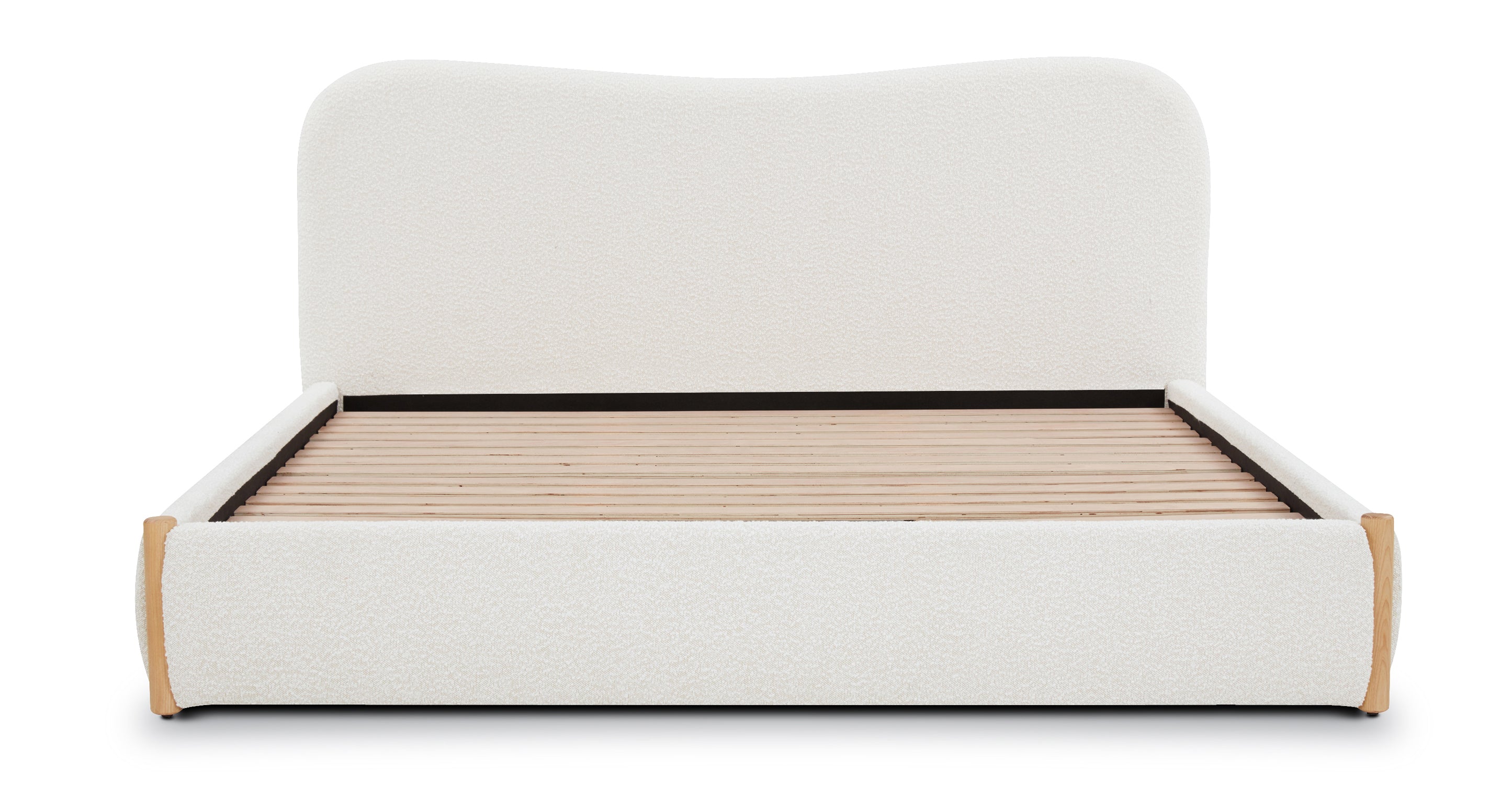 Hayde Bed - Queen Size Platform Bed Frame with Headboard, Modern Wooden Bed Frame for Bedroom, Sturdy & Easy Assembly - Perfect for Master Bedroom, Guest Room, or Dorm