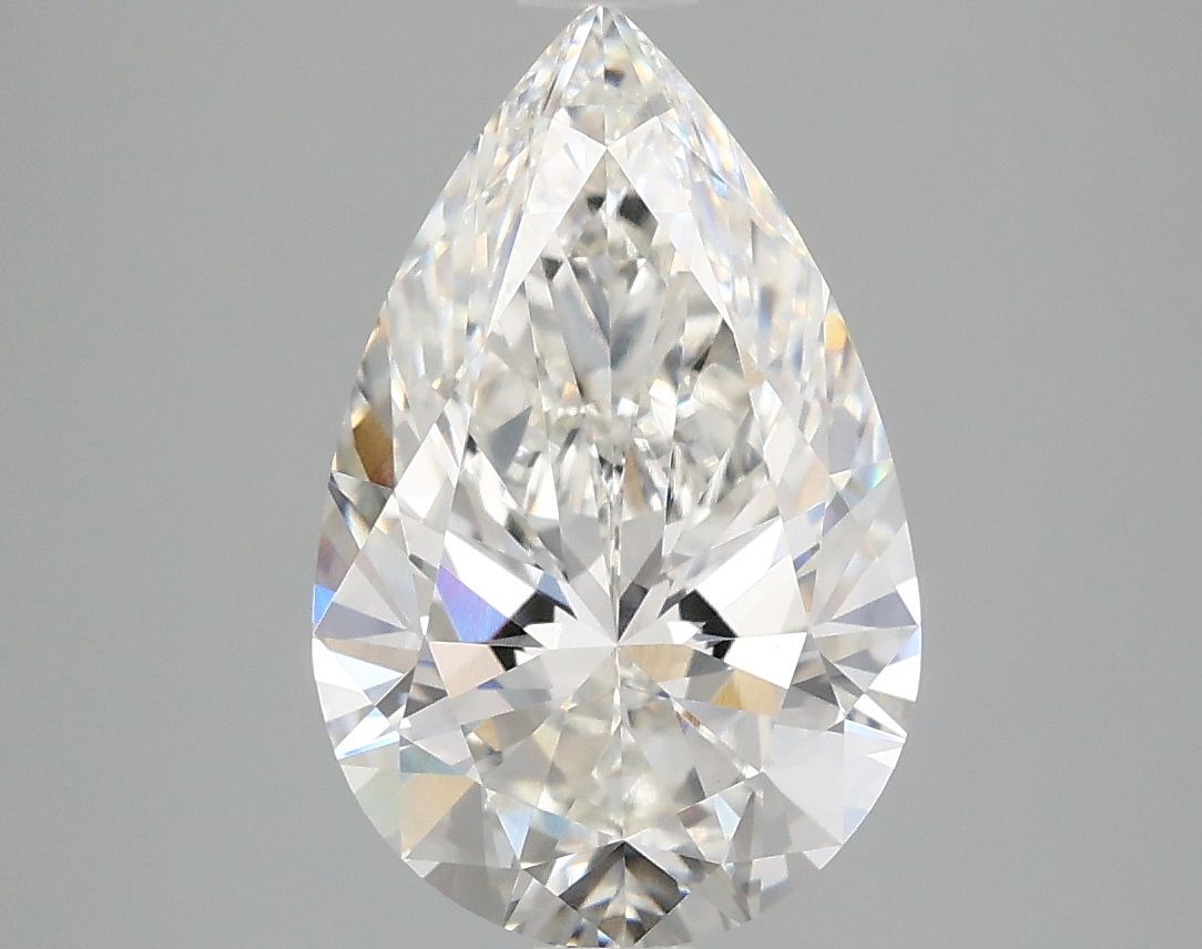 3 Carat G VVS2 Pear Lab Grown Diamond - Elegant Engagement Ring & Wedding Jewelry for Women | Perfect for Proposals, Anniversaries & Special Occasions
