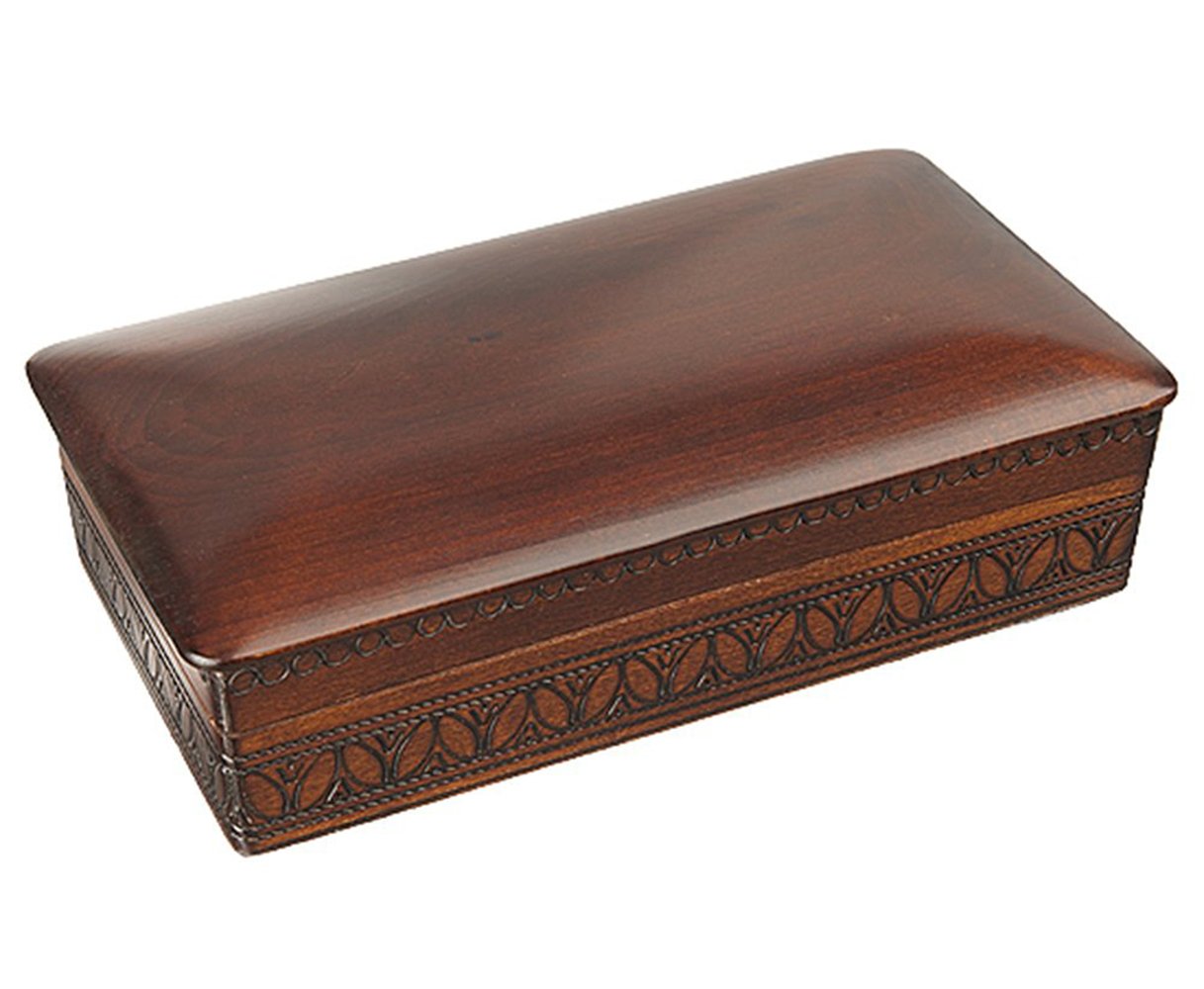 Handmade Polish Wooden Jewelry Box - Elegant Gift for Women, Perfect for Storing Rings, Necklaces & Earrings - Ideal for Home Decor, Wedding Gifts & Travel Jewelry Storage