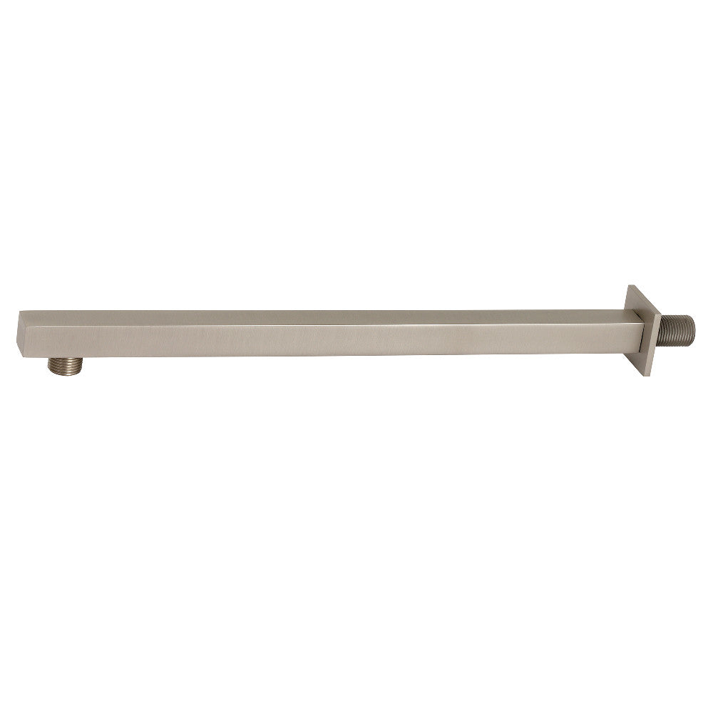 Kingston Brass K4160 Claremont 15 3/4 Inch Square Rain Drop Shower Arm with Flange - Perfect for Modern Bathroom Renovations & Spa-Like Shower Experience