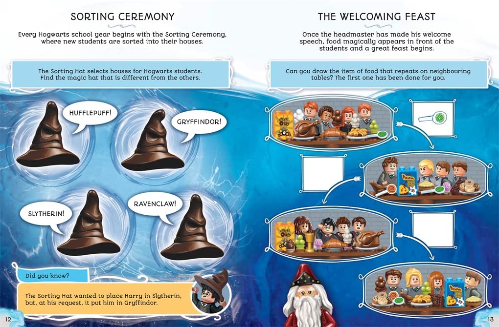 LEGO® Harry Potter™: Harry's Hogwarts Adventures Building Set with Exclusive Minifigure - Creative Construction Toy for Kids, Collectible Gift for Harry Potter Fans - Perfect for Playtime, Storytelling & Display