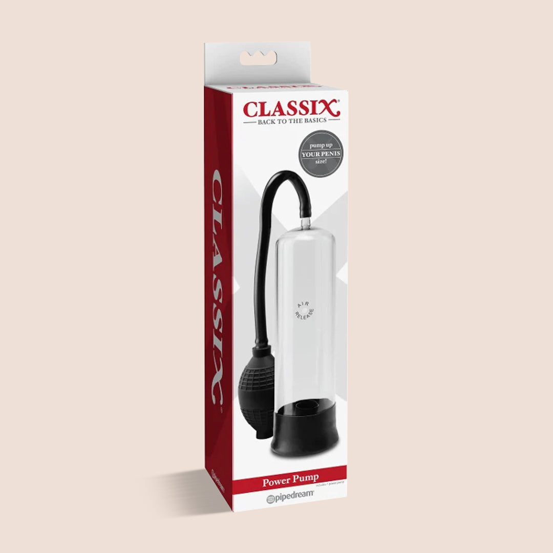Classix Power Pump - Soft Rubber Interior Sleeve for Comfort & Support | Ideal for Gym Workouts, Running & Cross Training