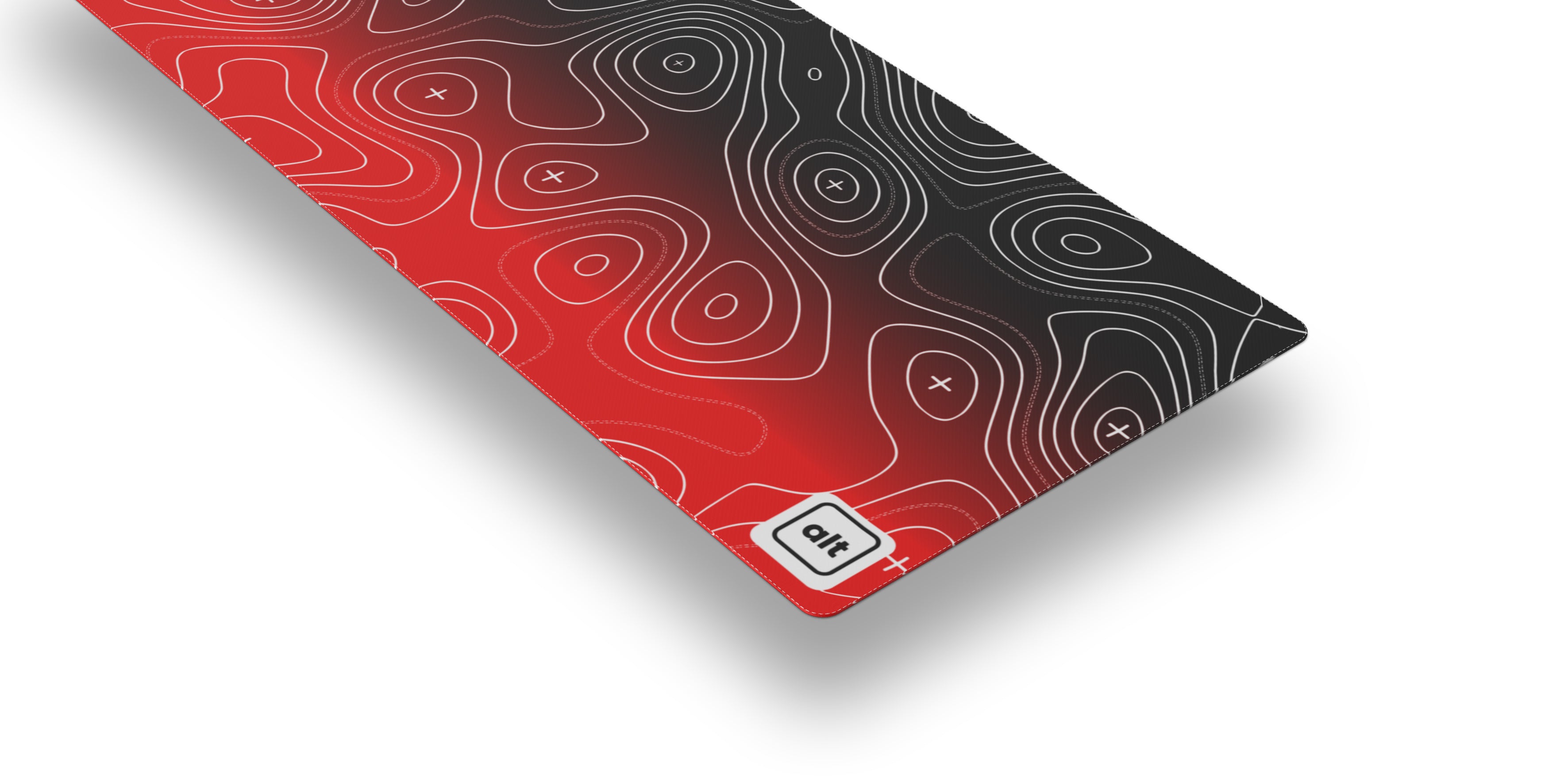 Premium Red Fade Damascus T60 Knife with XXL SpeedMat Cutting Board Set - Perfect for Professional Chefs & Home Cooking Enthusiasts