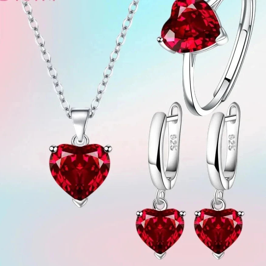 Glowing Heart LED Light Set - Romantic Mood Lighting for Valentine's Day, Wedding, Bedroom & Party Decor