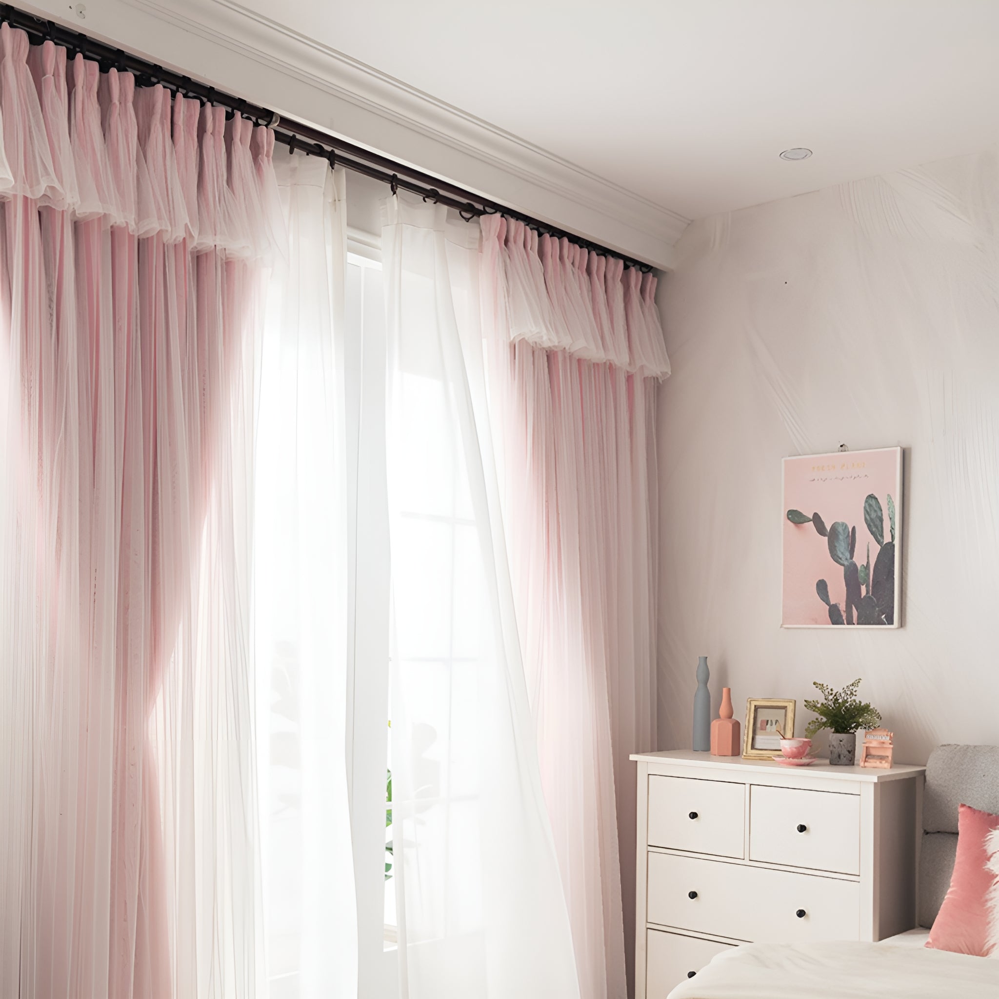 Annalise Two-Layer Soundproof & Thermal Blackout Curtains - Custom Size for Bedroom, Nursery & Home Theater - Noise Reducing & Energy Saving Window Treatment