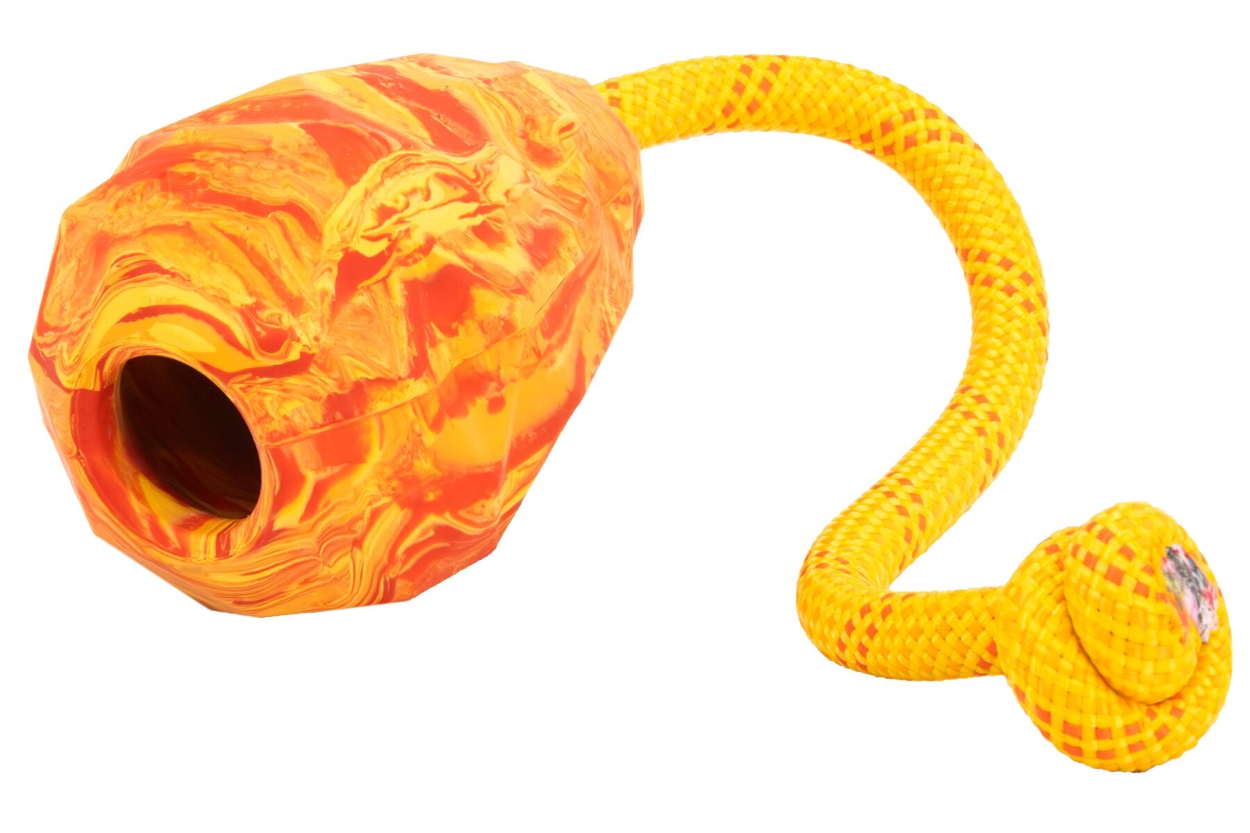 Ruffwear® Huck a Cone® Naranja Salamandra (Salamander Orange) - Durable Fetch, Toss & Bounce Dog Toy for Outdoor Play, Training and Water Fun | Interactive Play for Dogs at Parks, Beaches & Backyards