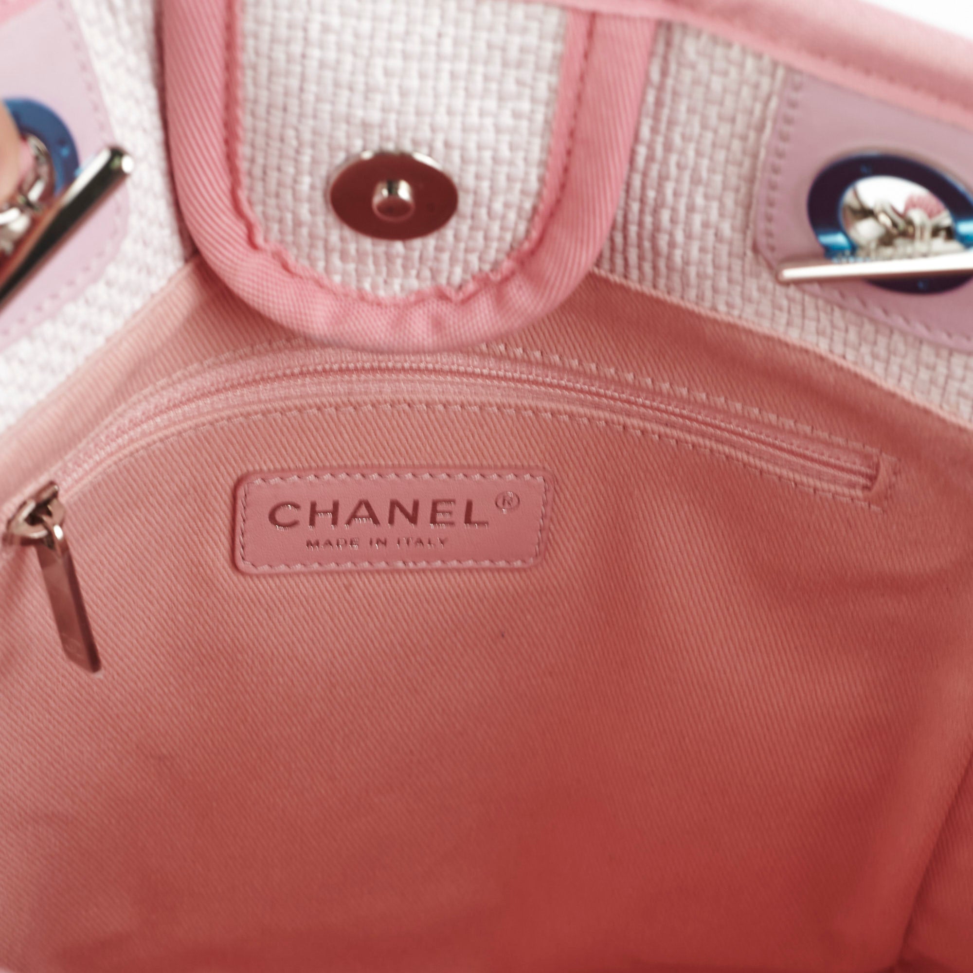 Chanel Deauville Small Tote Bag in Pink | Luxury Designer Handbag for Women | Perfect for Everyday Use, Travel & Shopping