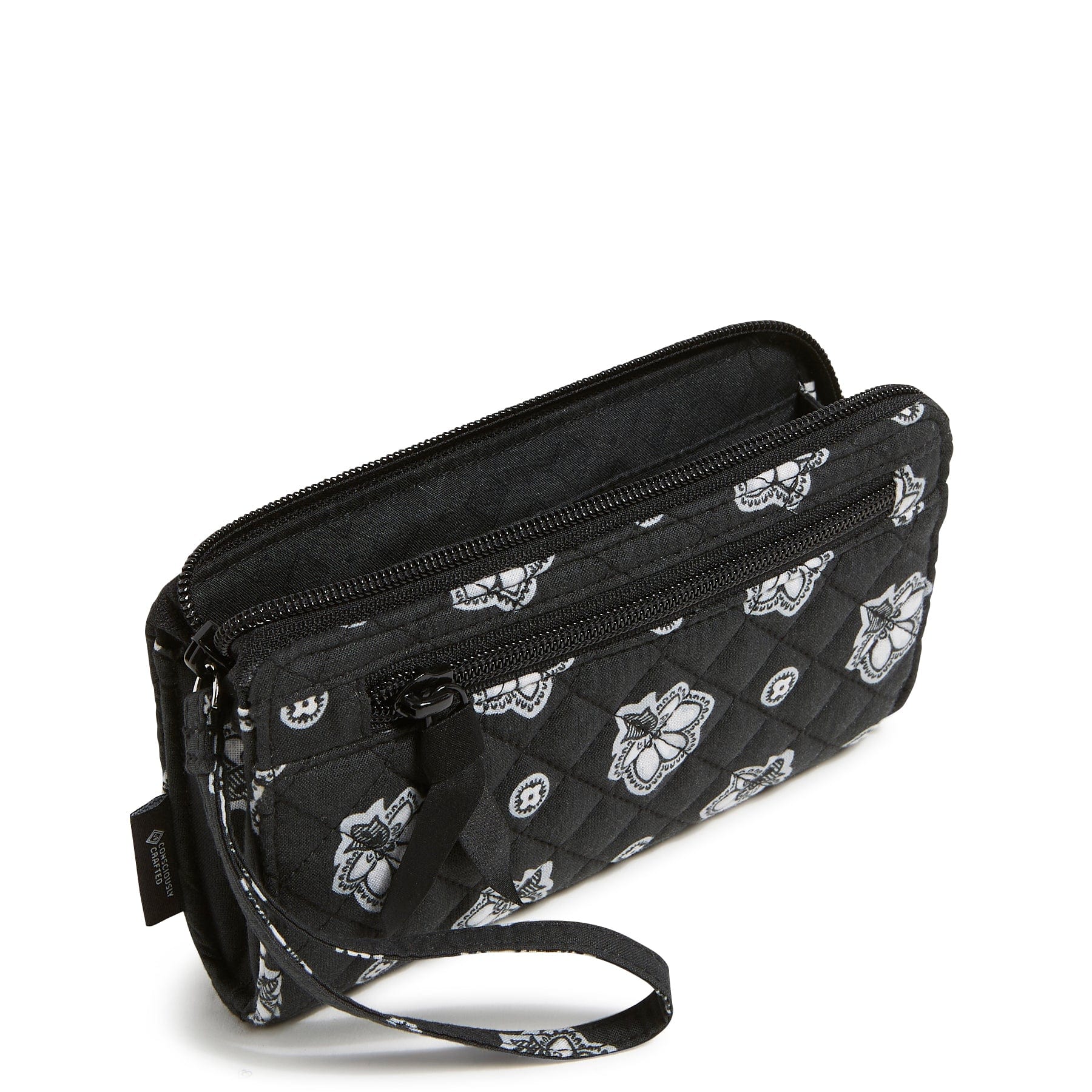 NFL RFID Blocking Front Zip Wristlet Wallet - Secure & Stylish Wrist ID Holder for Game Day, Travel & Everyday Use
