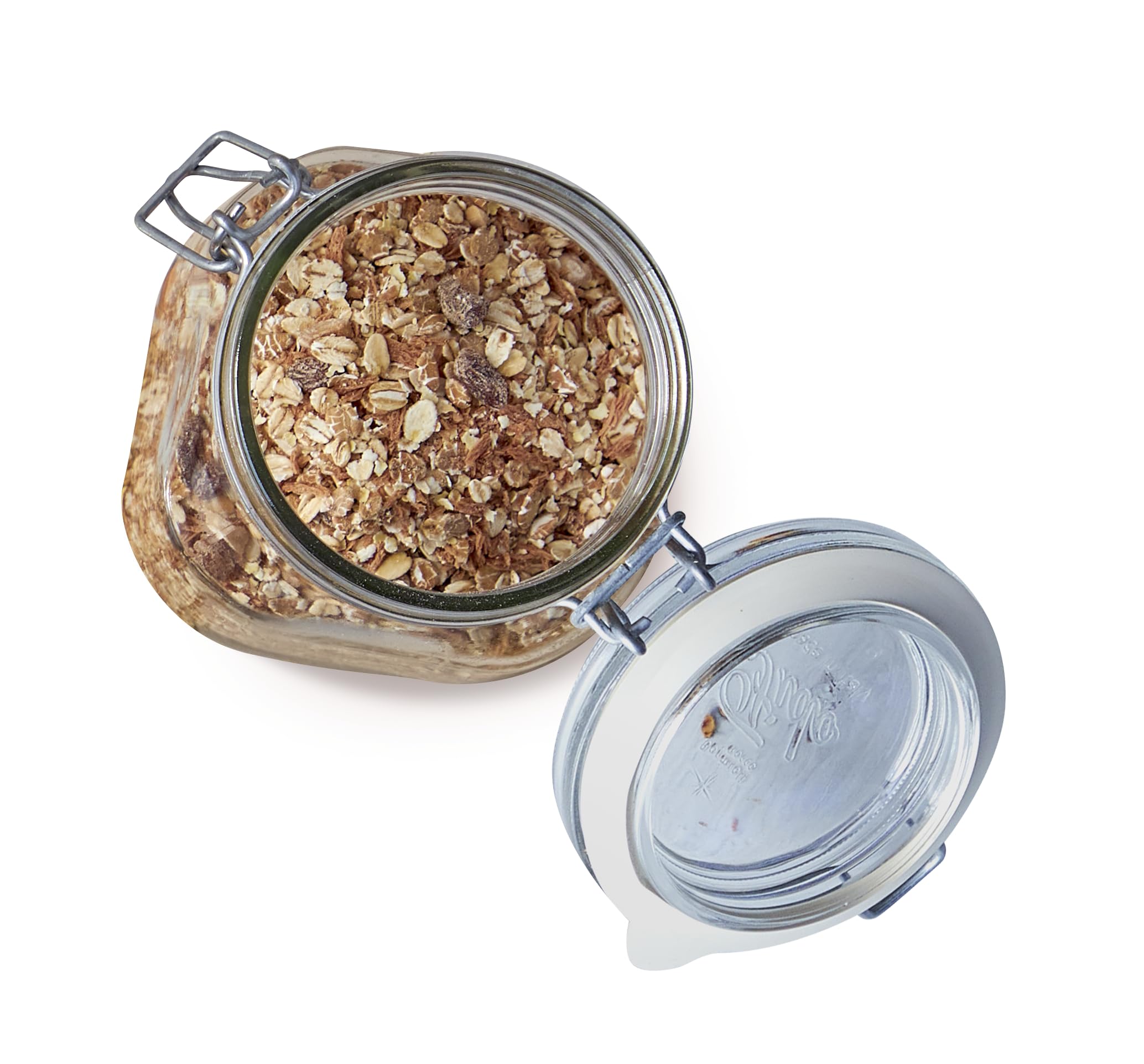 Familia Swiss Muesli Cereal - Original Recipe with Dried Fruits & Nuts | 29oz Bulk Pack of 6 | Healthy Breakfast for Hot/Cold Cereal, Yogurt Topping & Overnight Oats | High Fiber Whole Grain Snack for Office, Travel & Camping