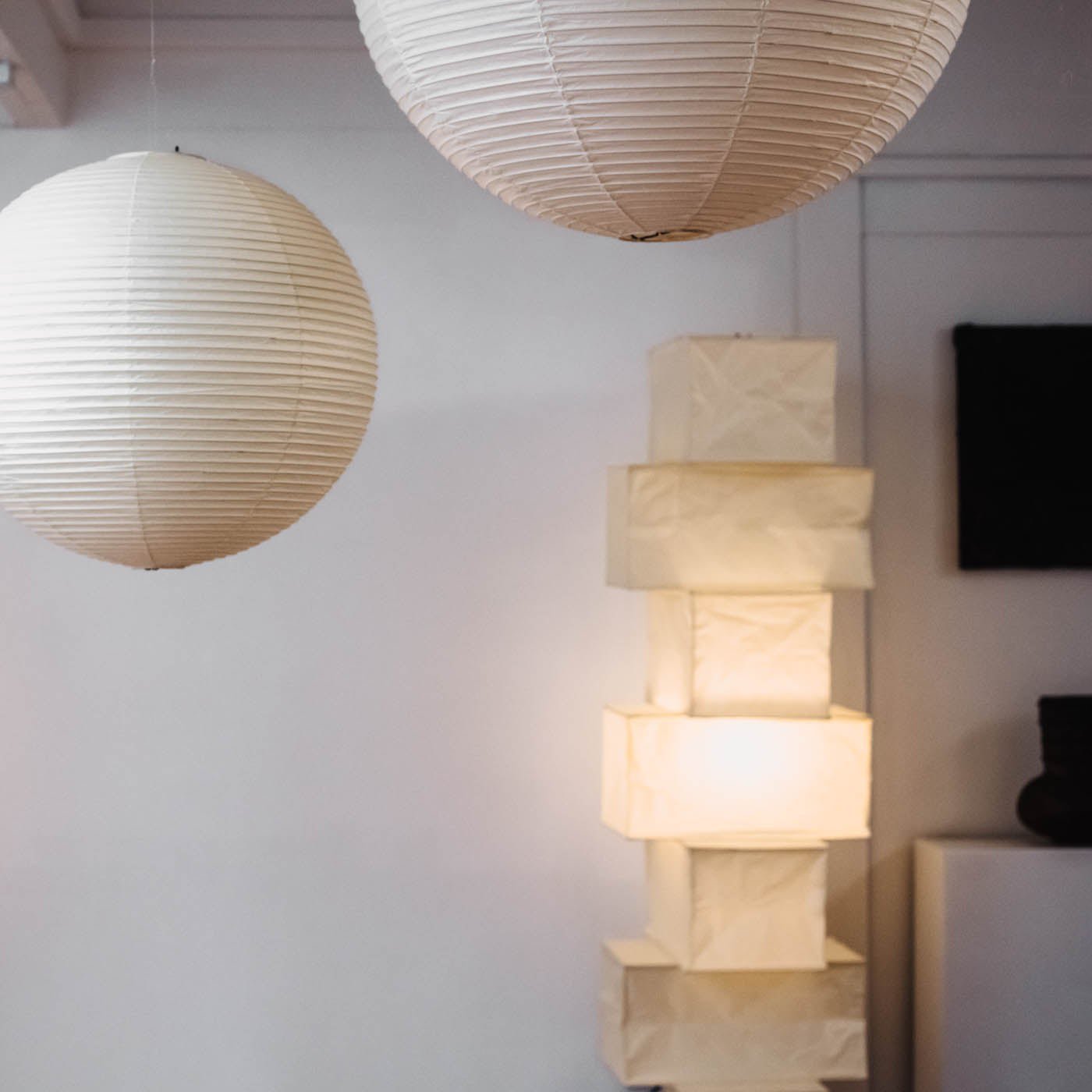 Modern Lana Stacked Floor Lamp - 3-Tier LED Standing Light with Adjustable Brightness for Living Room, Bedroom & Office - Warm White & Cool White Lighting Options