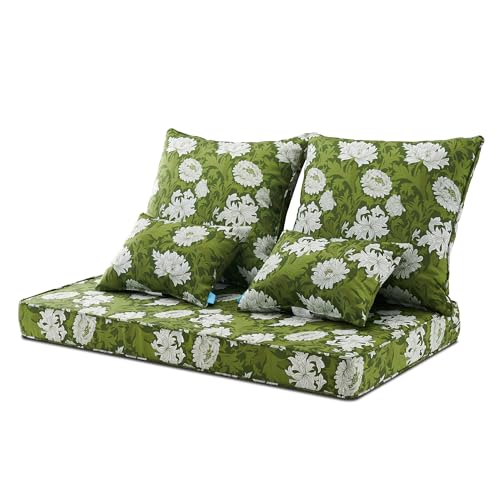 Green White Flowers