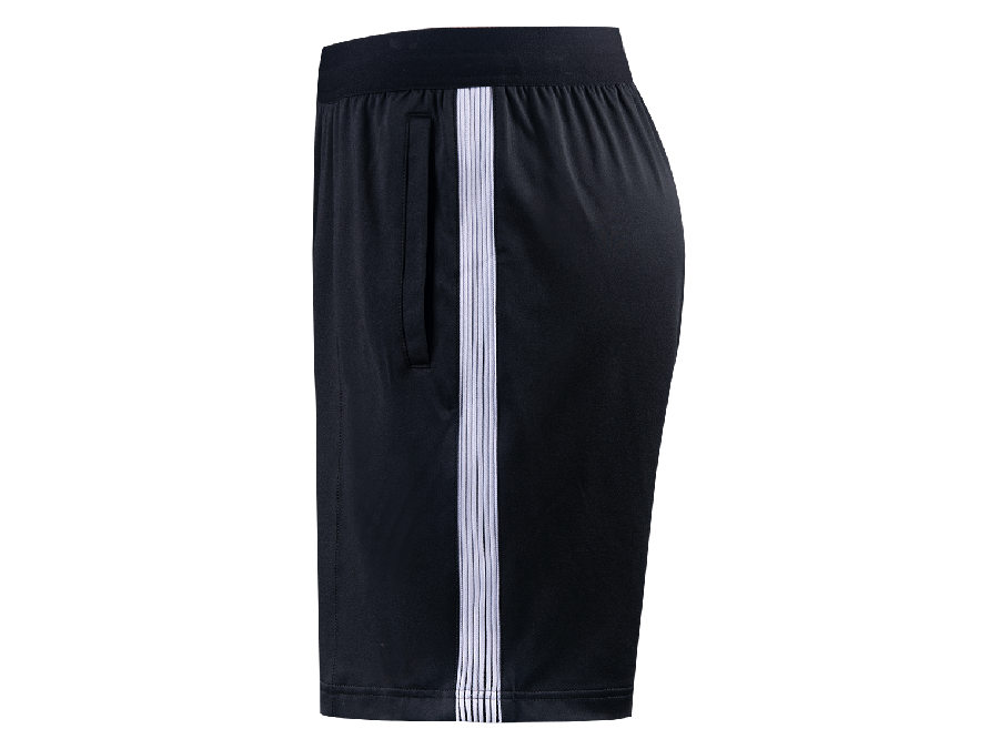 Victor R 25200C Men's Running Shorts - Lightweight, Quick-Dry, Breathable Black Athletic Shorts for Jogging, Gym & Outdoor Workouts