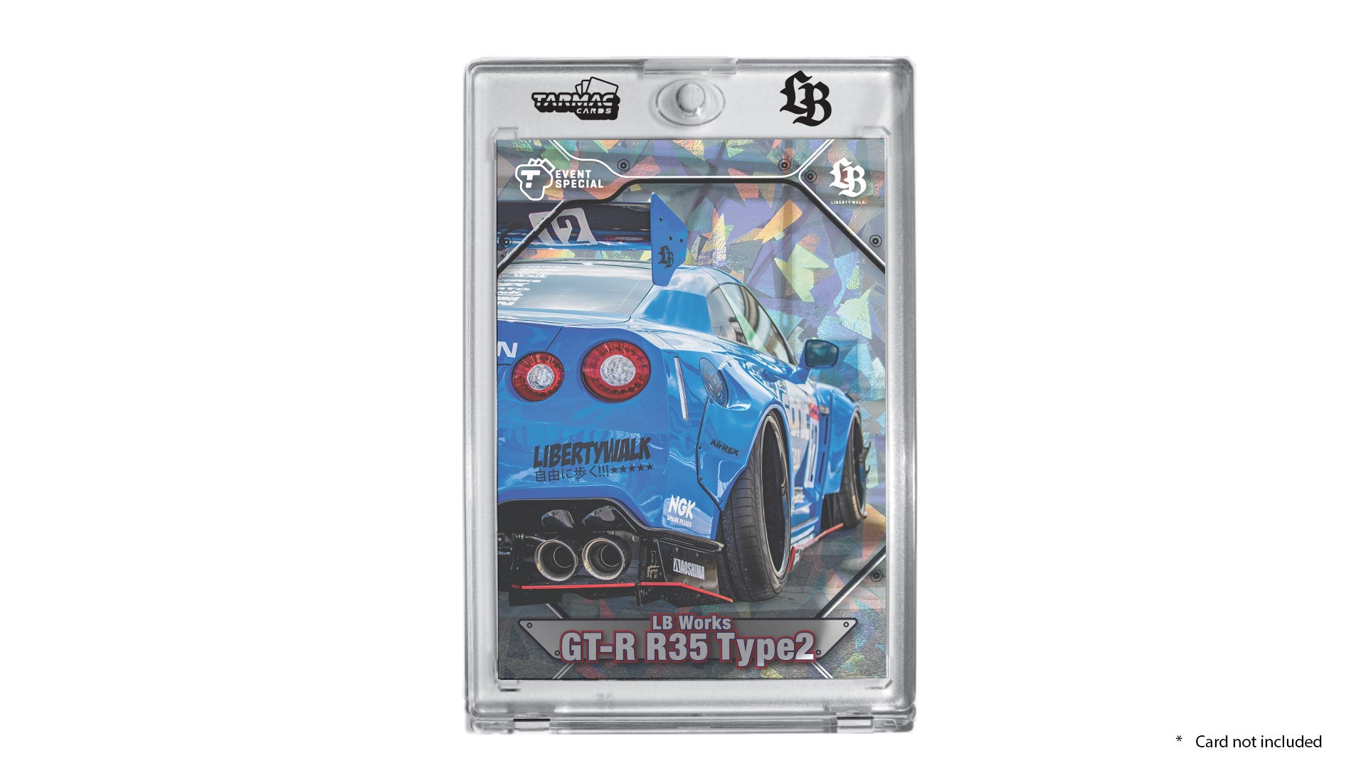 Liberty Walk Mag Case for Tarmac Cards - 35pt Size | Premium Card Holder for Collectors & Gamers | Perfect for MTG, Yu-Gi-Oh, and Trading Card Storage