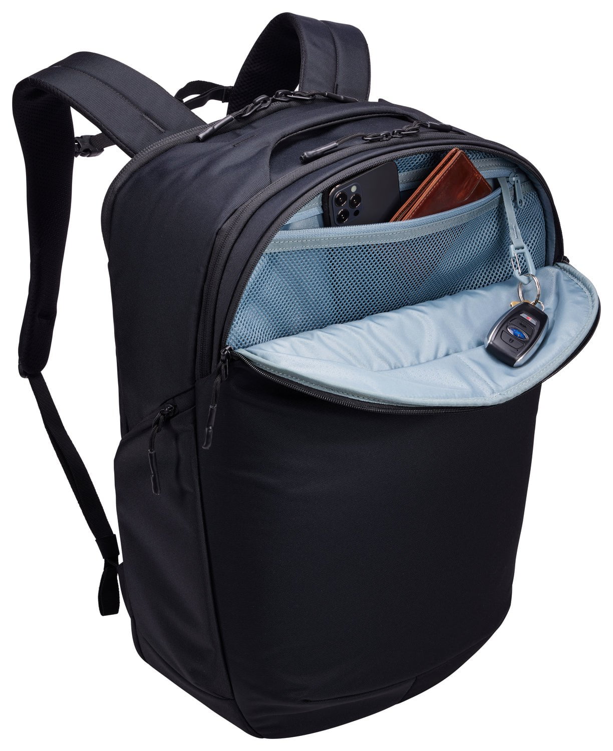 Thule Subterra 2 Convertible Carry On Bag 40L - Black | Durable Travel Backpack for Business & Leisure | Perfect for Airplane, Commuting & Weekend Getaways