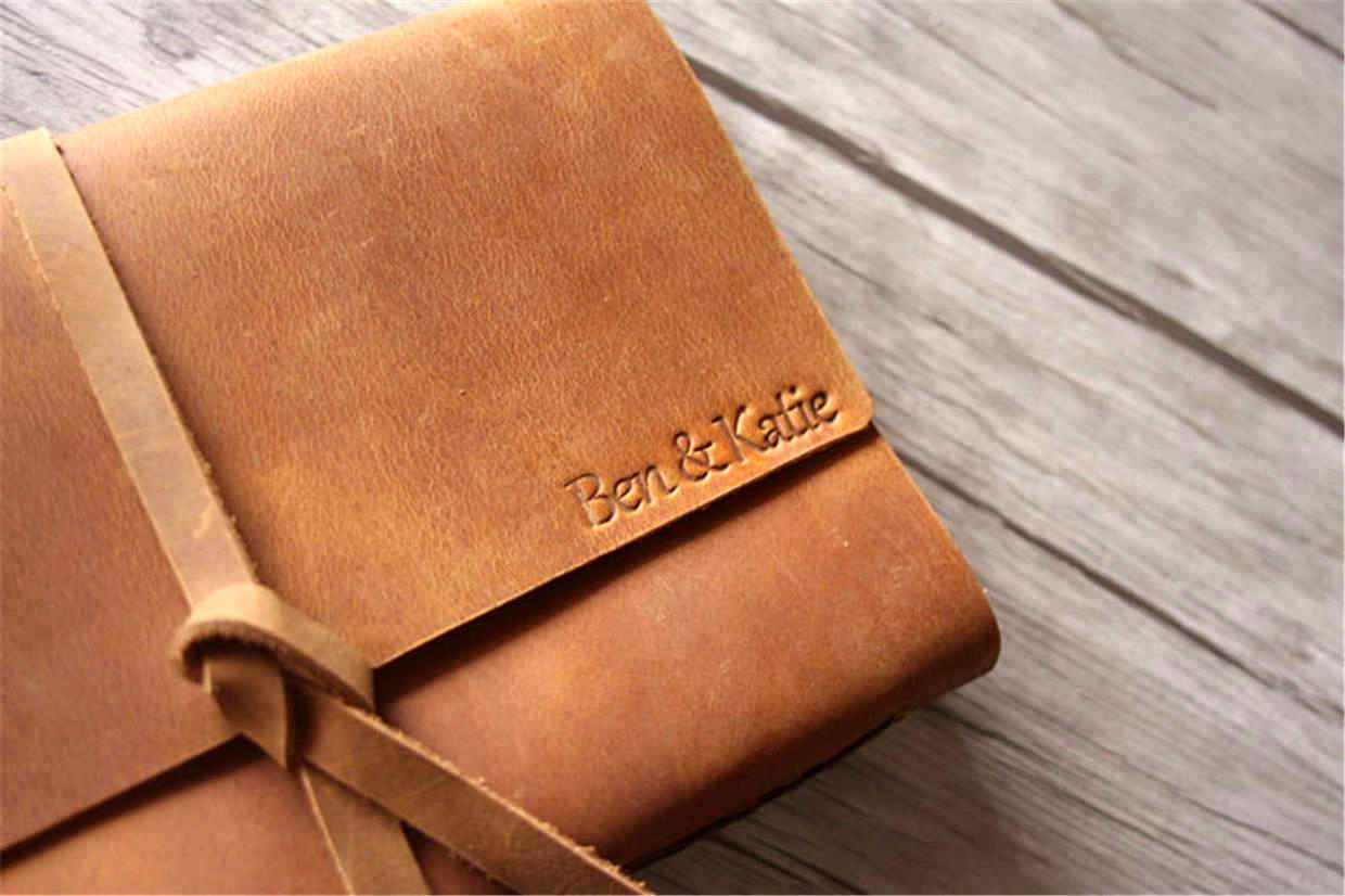 Distressed Engraved Leather Notebook A5 - Handmade Vintage Journal for Writing, Sketching & Note Taking - Perfect Gift for Writers, Artists & Professionals