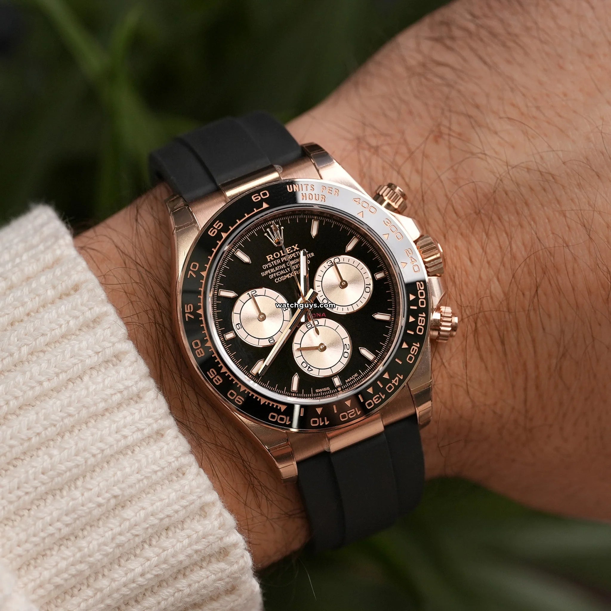 Rolex Daytona 126515LN Oysterflex Men's Watch - Luxury Automatic Chronograph Timepiece for Business, Gifting & Special Occasions