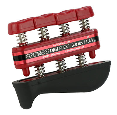 CanDo Digi Flex Hand and Finger Exercise System - Improve Grip Strength & Flexibility for Arthritis, Rehabilitation & Musicians - Perfect for Physical Therapy & Home Workouts
