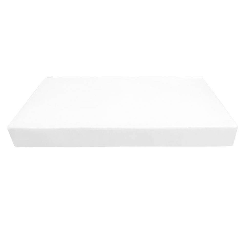 Prolinemax Outdoor Style 3 Crib Knife Edge Daybed Mattress Bolster Pillow Fitted Sheet Cover - Waterproof & Breathable - Perfect for Nursery, Guest Room, and Outdoor Daybeds AD106
