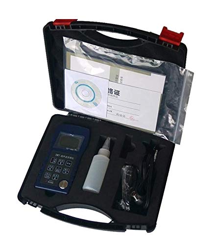 SW6 Digital Ultrasonic Thickness Gauge Meter - High Precision USB Tester for Metal, Plastic & Pipe (0.04-9.99