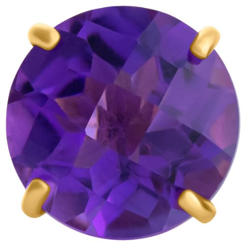 Yellow Gold | Purple Amethyst