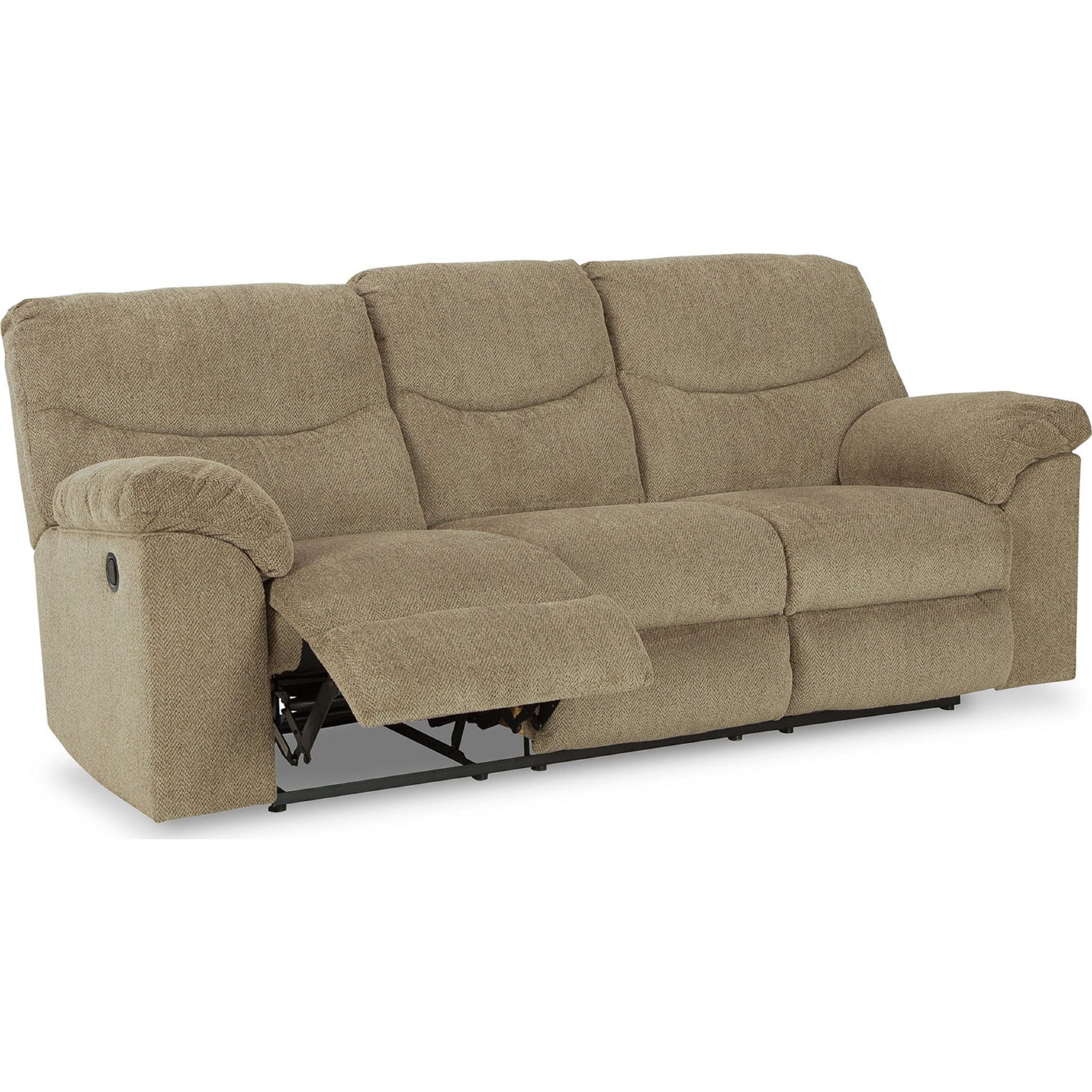 Alphons Reclining Sofa - Modern Comfortable Recliner Couch with Adjustable Backrest for Living Room, Home Theater, and Family Room Relaxation