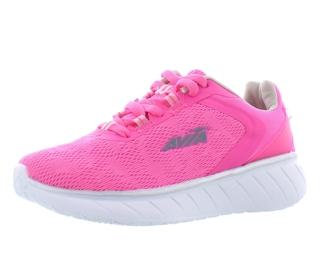 Avia Avi-Monsoon Slip-On Girls Sneakers - Lightweight Athletic Running Shoes for Toddler, Little & Big Kids (Sizes 11-6) - Perfect for School, Play & Everyday Wear