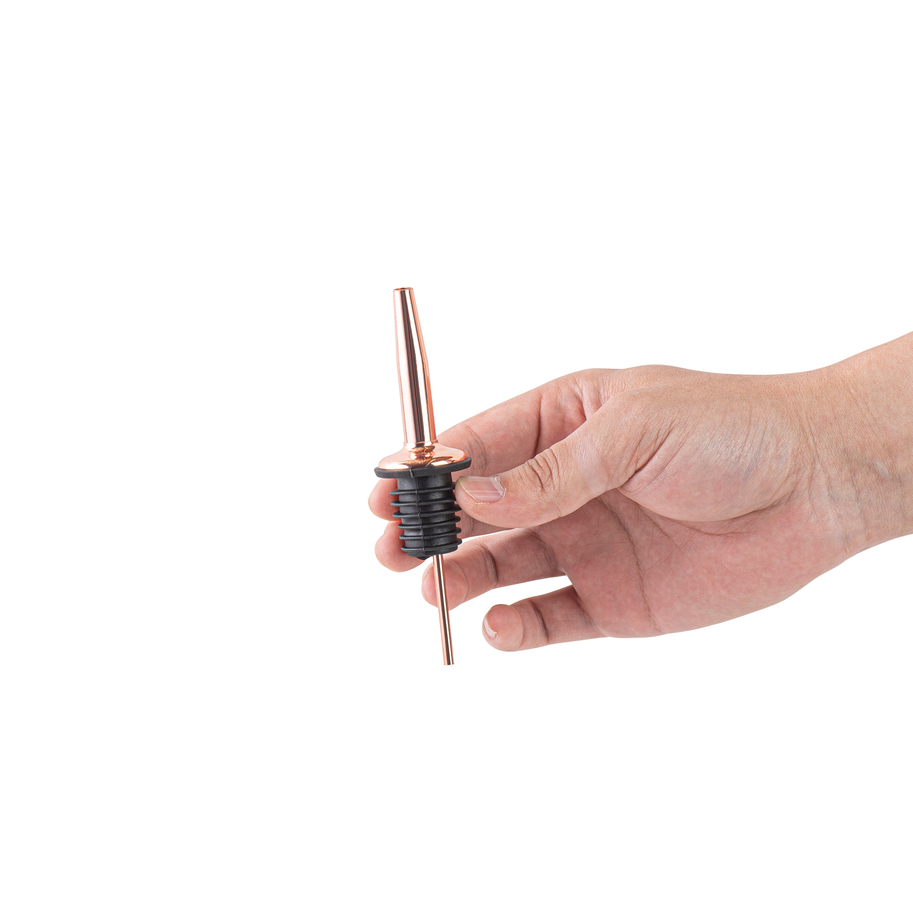 Premium Copper Plated Stainless Steel Speed Pourer - 4.25