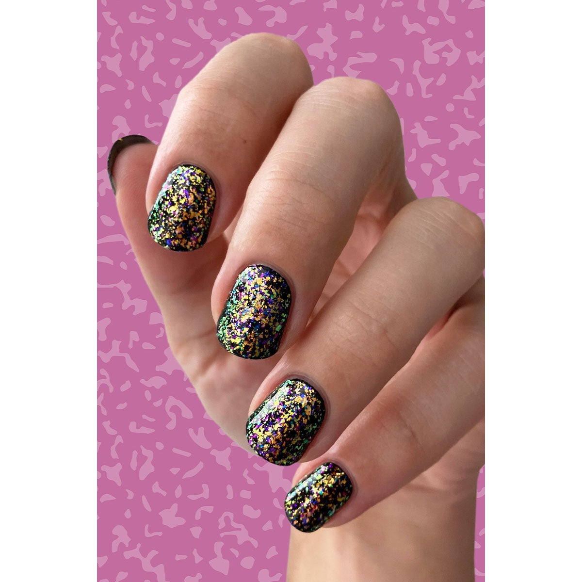 Cirque Colors Glitter Glue Nail Polish - 0.37 oz Long-Lasting Base Coat for Glitter Nail Art - Perfect for DIY Manicures & Professional Salon Use